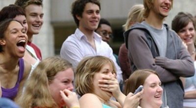 People laughing People laughing