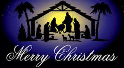 Christmas manger Christmas manger