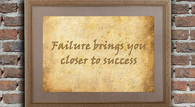 Failure and success Failure and success