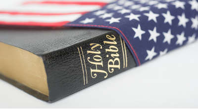 Bible and Flag Bible and Flag