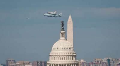 U.S. capitol, washington monument, space shuttle U.S. capitol, washington monument, space shuttle
