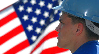 Will America ever wake up and return to God? American flag