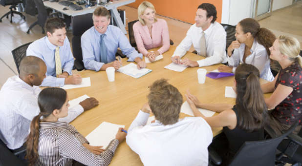 Granted, some staff meetings require an in-house presence. Granted, some staff meetings require an in-house presence.