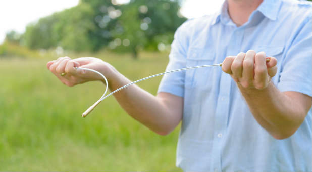 Find a stick and mine for people to help by showing up every day with a message of hope.