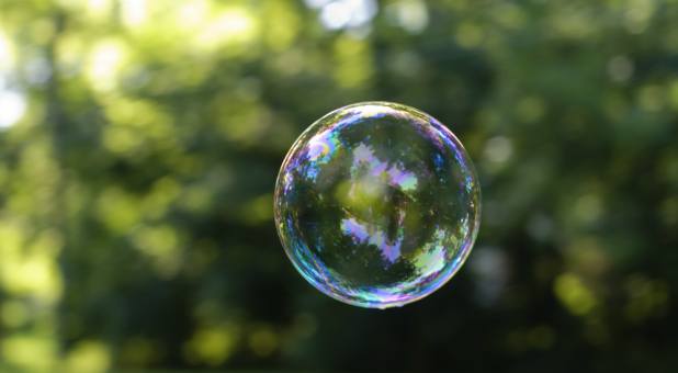 Bubbles eventually pop. Avoid this one!
