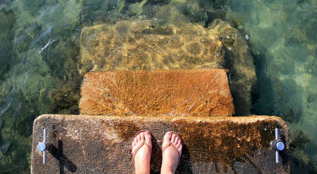 Sometimes the first step is the hardest.